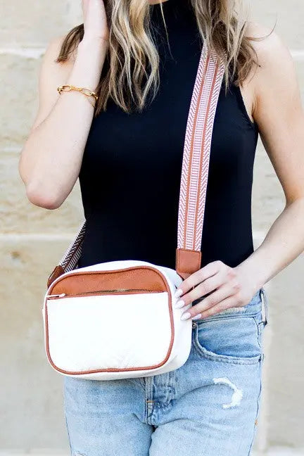 Everly Vegan Leather Camera Crossbody Aili's Corner