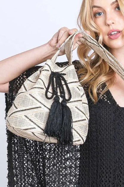 Boho Chic Summer Bucket Swing Bag LA Jewelry Plaza