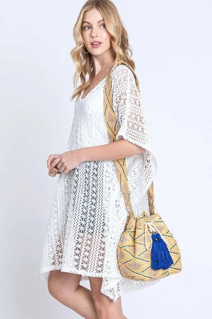 Boho Chic Summer Bucket Swing Bag LA Jewelry Plaza