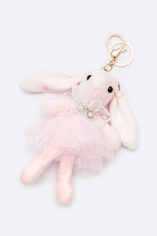 Bunny Keychains Set 4 PCS