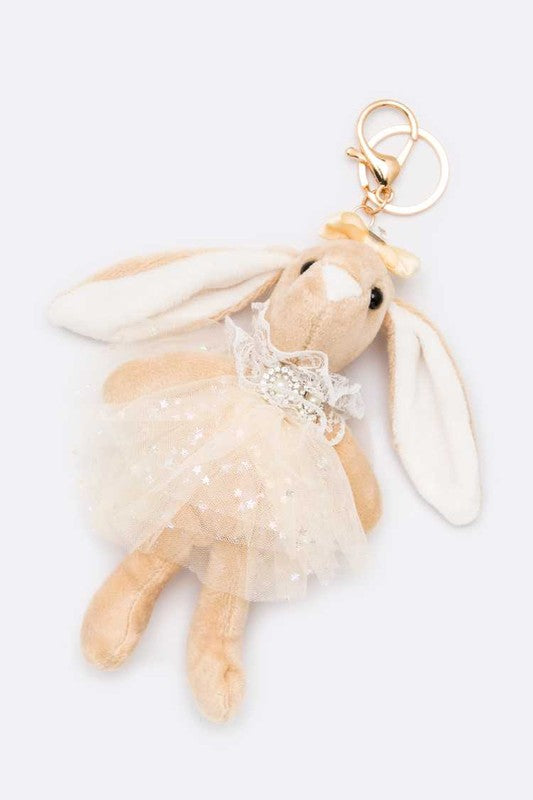 Bunny Keychains Set 4 PCS