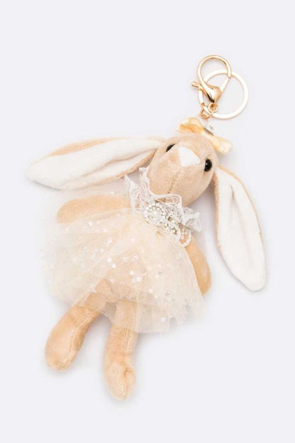 Bunny Keychains Set 4 PCS