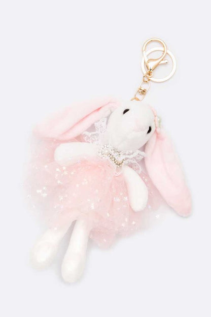 Bunny Keychains Set 4 PCS