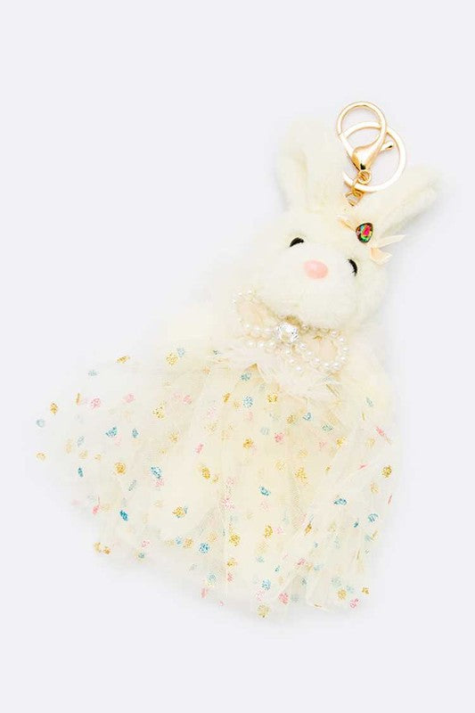 Bunny Keychains Set 4 PCS