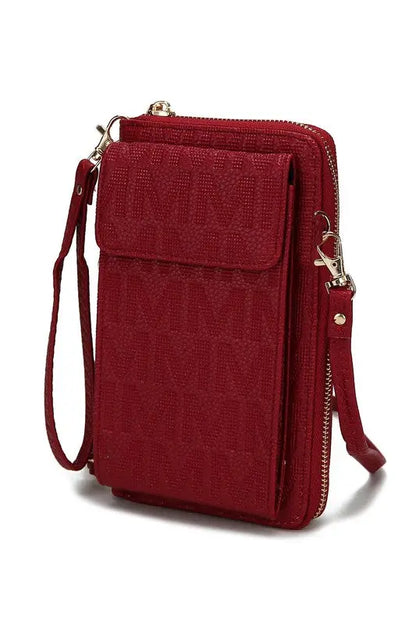 MFK Collection Caddy Phone Wallet Crossbody by Mia MKF Collection by Mia K