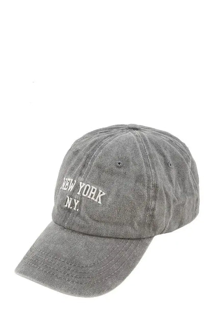 NEW YORK Embroidery Pigment Cap