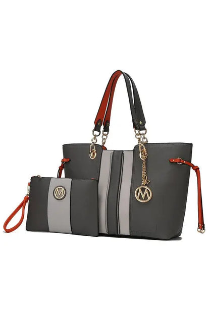 MKF Holland Tote Bag with Wristlet by Mia k MKF Collection by Mia K