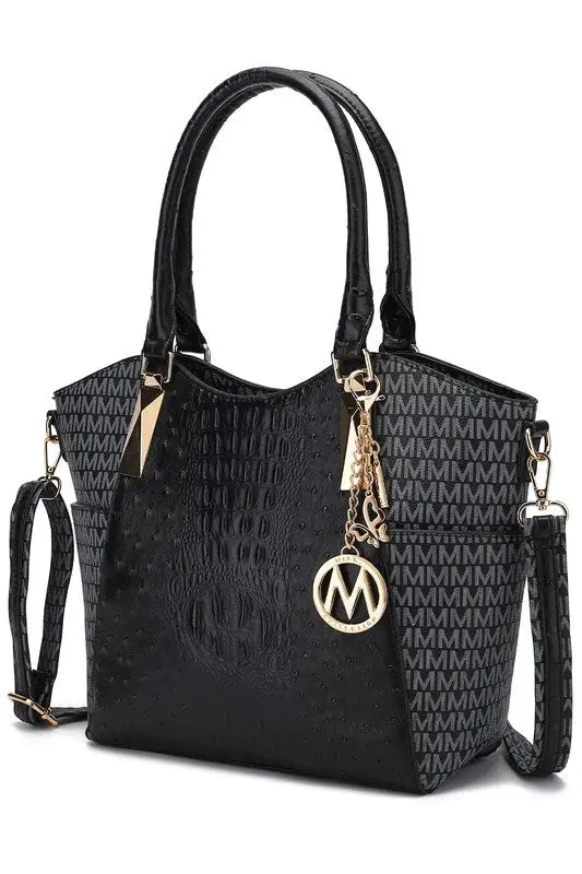 MKF Kristal M Signature Tote Bag by Mia K MKF Collection by Mia K