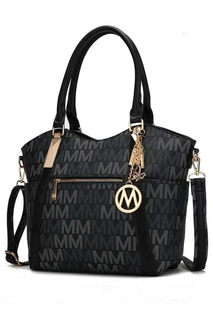 MKF Jeneece M Signature Tote Bag by Mia K MKF Collection by Mia K