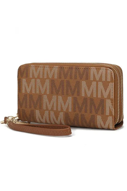 MKF Hofstra M Signature Wallet Wristlet by Mia K MKF Collection by Mia K