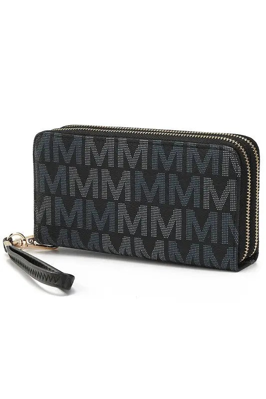 MKF Hofstra M Signature Wallet Wristlet by Mia K MKF Collection by Mia K