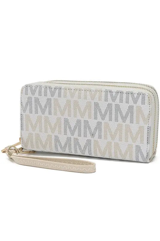 MKF Hofstra M Signature Wallet Wristlet by Mia K MKF Collection by Mia K