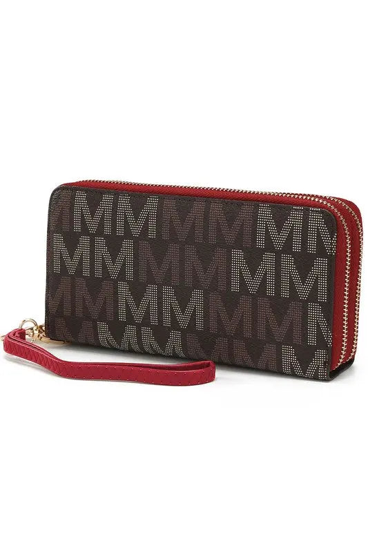 MKF Hofstra M Signature Wallet Wristlet by Mia K MKF Collection by Mia K