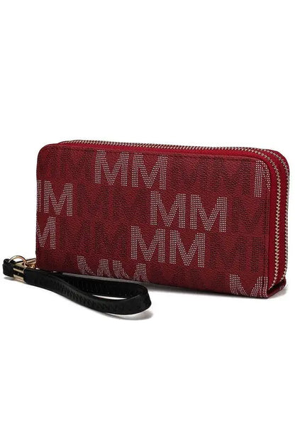 MKF Hofstra M Signature Wallet Wristlet by Mia K MKF Collection by Mia K