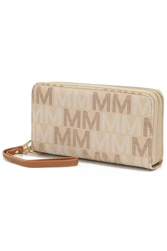 MKF Hofstra M Signature Wallet Wristlet by Mia K MKF Collection by Mia K