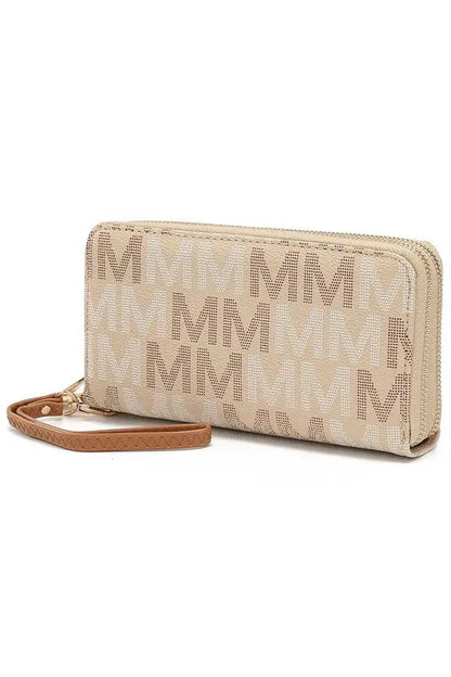 MKF Hofstra M Signature Wallet Wristlet by Mia K MKF Collection by Mia K