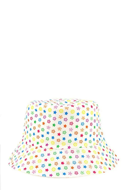 Pattern Print Bucket Hat