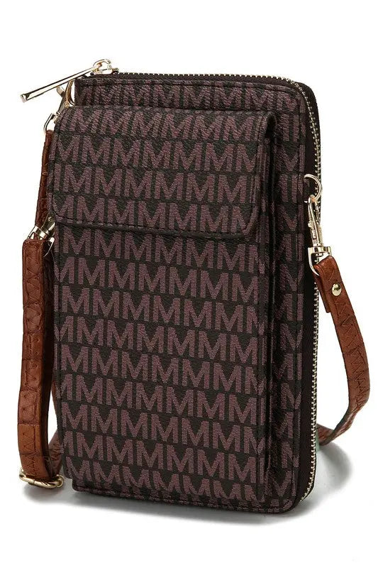 MKF Mala Phone Wallet Crossbody Bag by Mia K MKF Collection by Mia K