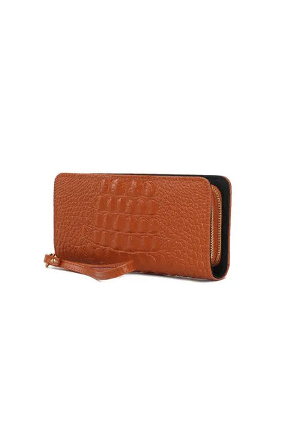 MKF Eve Genuine Leather Wallet by Mia K MKF Collection by Mia K