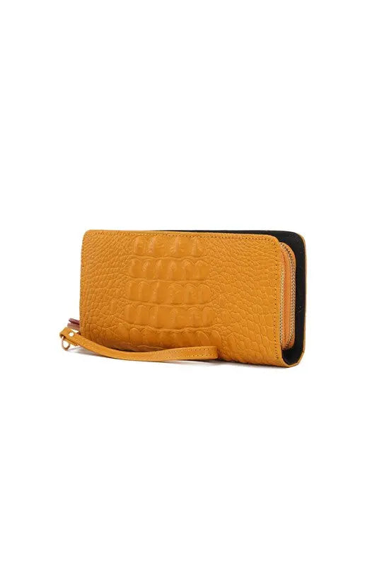 MKF Eve Genuine Leather Wallet by Mia K MKF Collection by Mia K