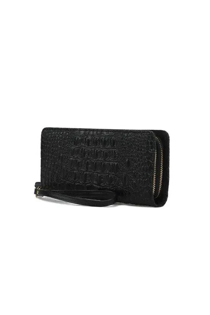 MKF Eve Genuine Leather Wallet by Mia K MKF Collection by Mia K