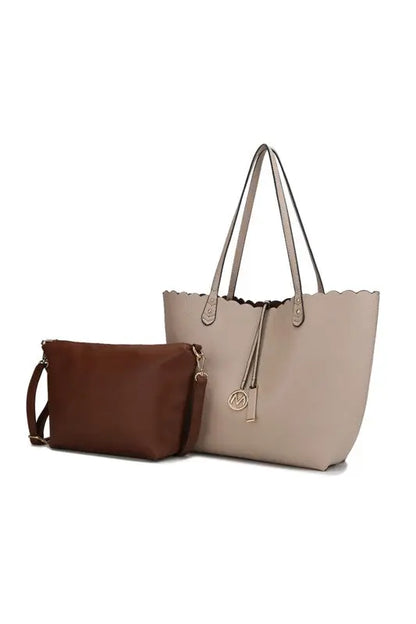 MKF Reversible Shopper Tote & Crossbody by Mia K MKF Collection by Mia K