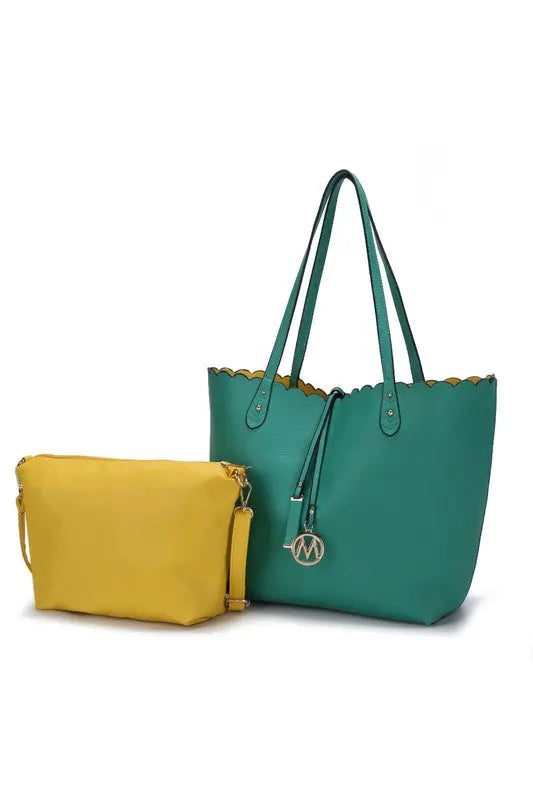 MKF Reversible Shopper Tote & Crossbody by Mia K MKF Collection by Mia K