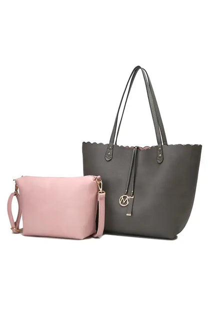 MKF Reversible Shopper Tote & Crossbody by Mia K MKF Collection by Mia K