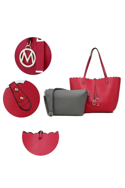 MKF Reversible Shopper Tote & Crossbody by Mia K MKF Collection by Mia K