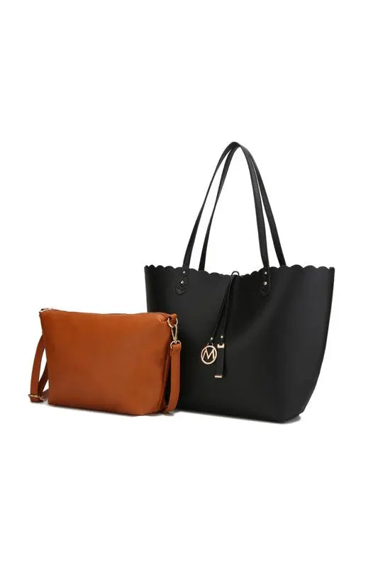 MKF Reversible Shopper Tote & Crossbody by Mia K MKF Collection by Mia K