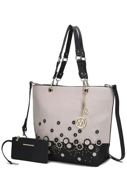 MKF Petra Tote Bag with Wristlet by Mia K MKF Collection by Mia K