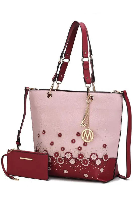 MKF Petra Tote Bag with Wristlet by Mia K MKF Collection by Mia K