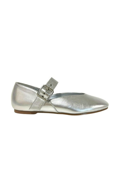 LEVI METALLIC BALLETINA FLAT