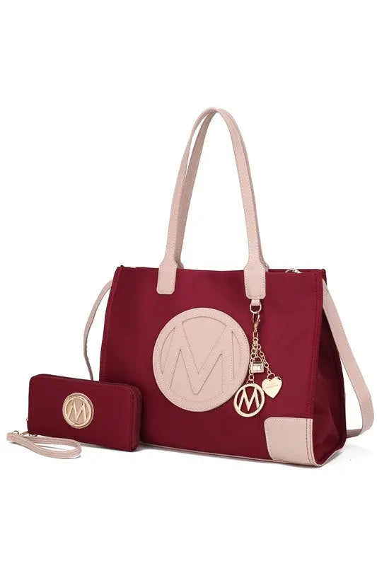 MKF Collection Louise Tote and Wallet Set MKF Collection by Mia K