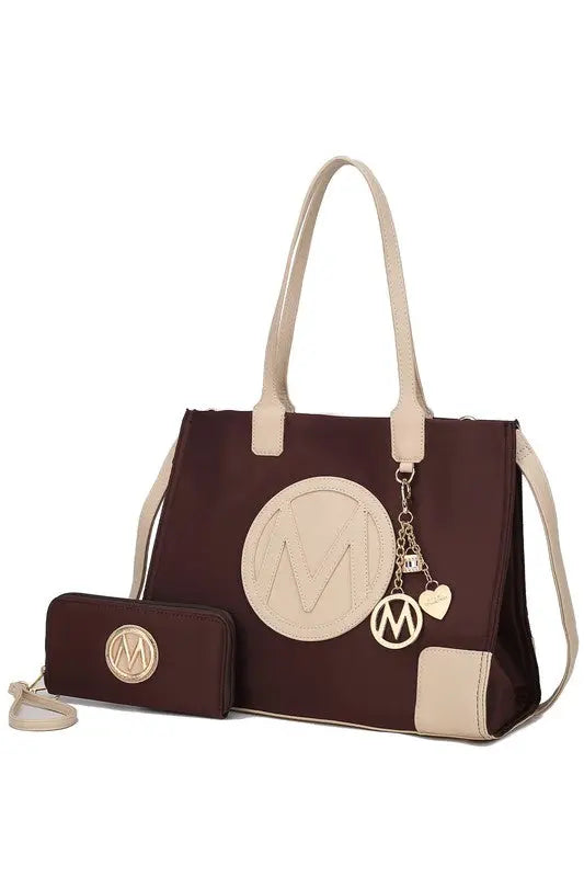 MKF Collection Louise Tote and Wallet Set MKF Collection by Mia K