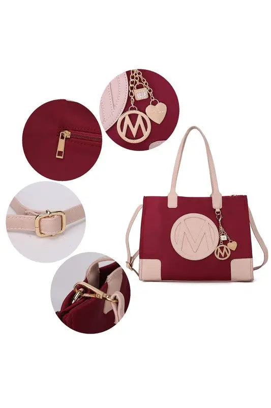 MKF Collection Louise Tote and Wallet Set MKF Collection by Mia K