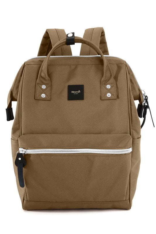 WATER RESISTANT LAPTOP BACKPACK - SOLID-1