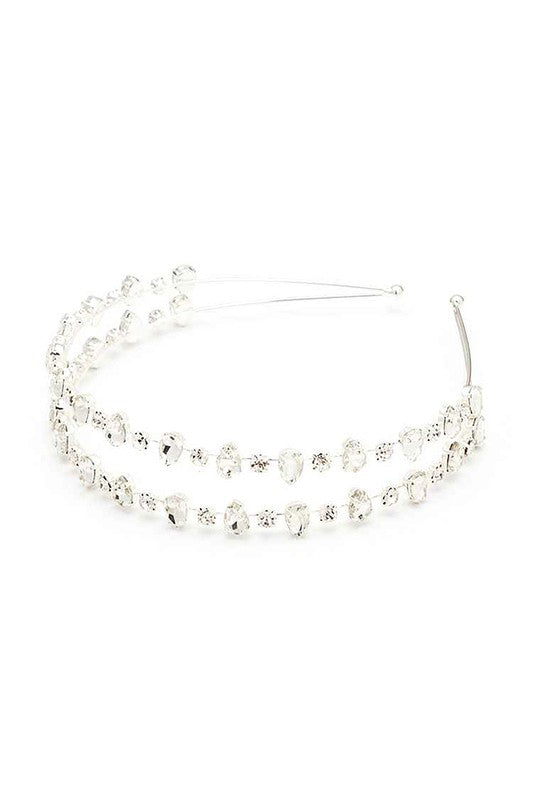 Iconic Crystal Double Headband