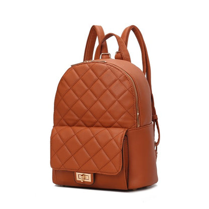 MKF Dimitria Quilted  Women  Backpack by Mia K