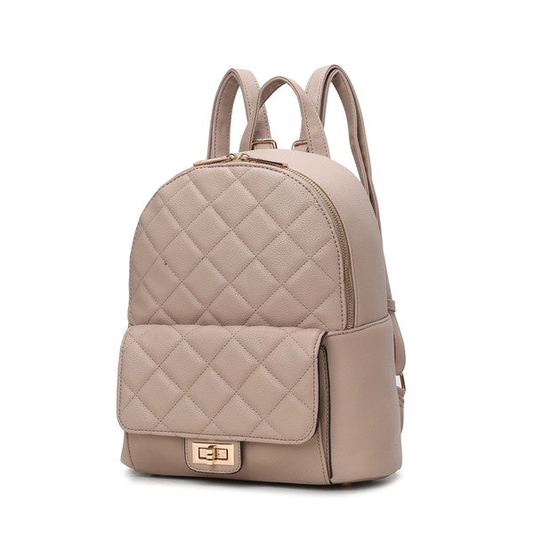 MKF Dimitria Quilted  Women  Backpack by Mia K