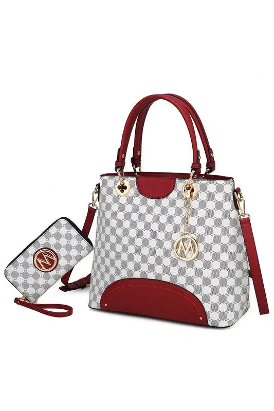 MKF Gabriella Tote Handbag with Wallet by Mia K MKF Collection by Mia K