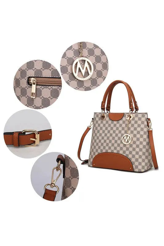 MKF Gabriella Tote Handbag with Wallet by Mia K MKF Collection by Mia K