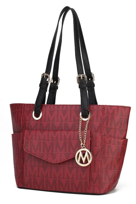 MKF Griselda M Signature Tote Bag by Mia K MKF Collection by Mia K