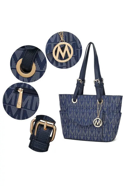 MKF Griselda M Signature Tote Bag by Mia K MKF Collection by Mia K