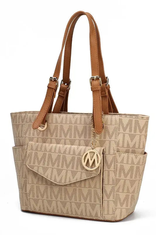 MKF Griselda M Signature Tote Bag by Mia K MKF Collection by Mia K