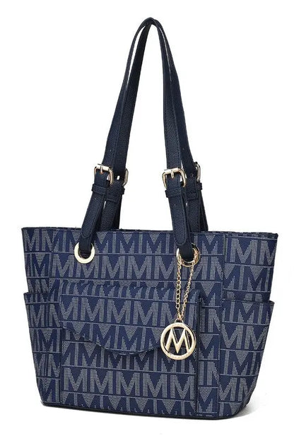 MKF Griselda M Signature Tote Bag by Mia K MKF Collection by Mia K