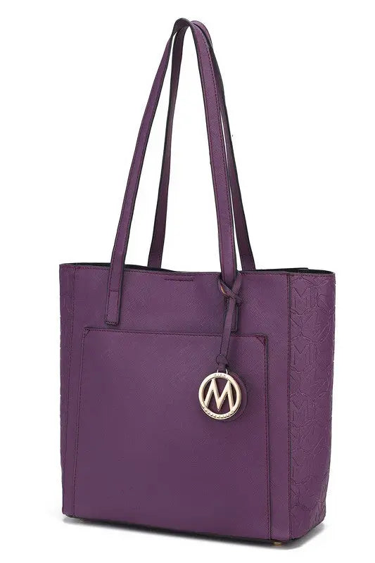 MKF Lea Vegan Leather Womens Tote Bag by Mia K MKF Collection by Mia K