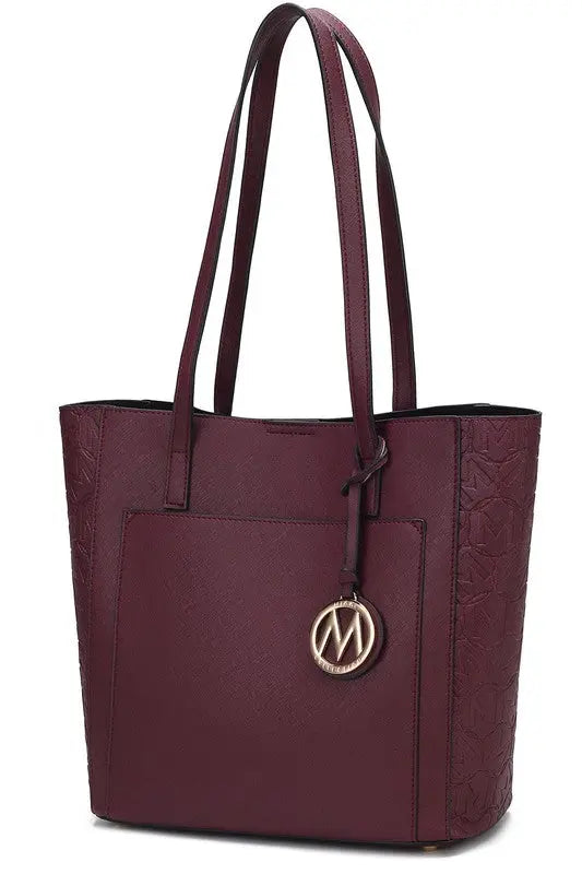 MKF Lea Vegan Leather Womens Tote Bag by Mia K MKF Collection by Mia K