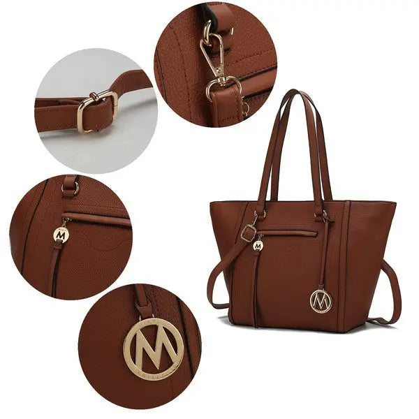 MKF Alexandra Tote Bag by Mia K with Wallet MKF Collection by Mia K