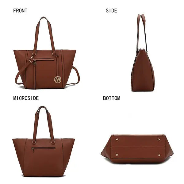 MKF Alexandra Tote Bag by Mia K with Wallet MKF Collection by Mia K